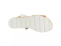 Varsity Wedge Sandal