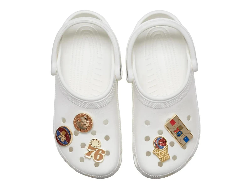 NBA Philadelphia 76ers Jibbitz Set - 5 Pack