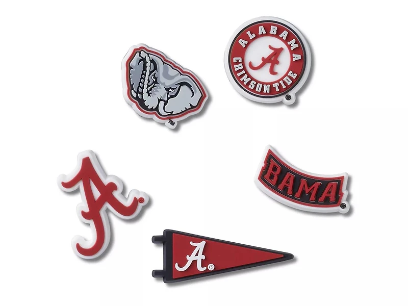 University of Alabama Jibbitz Set - 5 Pack