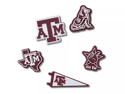 Texas A&M University Jibbitz Set - 5 Pack