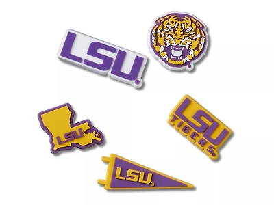 Louisiana State University Jibbitz Set - 5 Pack
