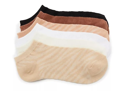 Animal Women's No Show Socks - 6 Pack