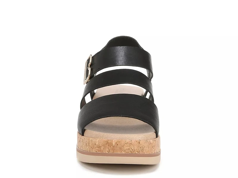 Once Twice Wedge Sandal