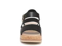 Once Twice Wedge Sandal