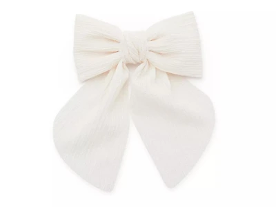 Textured Bow Hair Clip