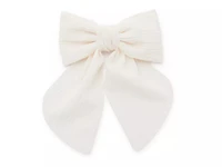 Textured Bow Hair Clip