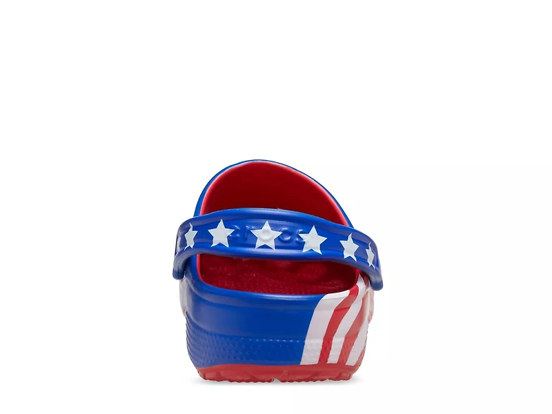 Classic American Flag Clog