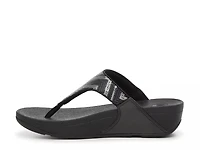 Lulu Sequin Wedge Sandal