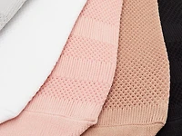 Microfiber Mesh No Show Liners - 5 Pack