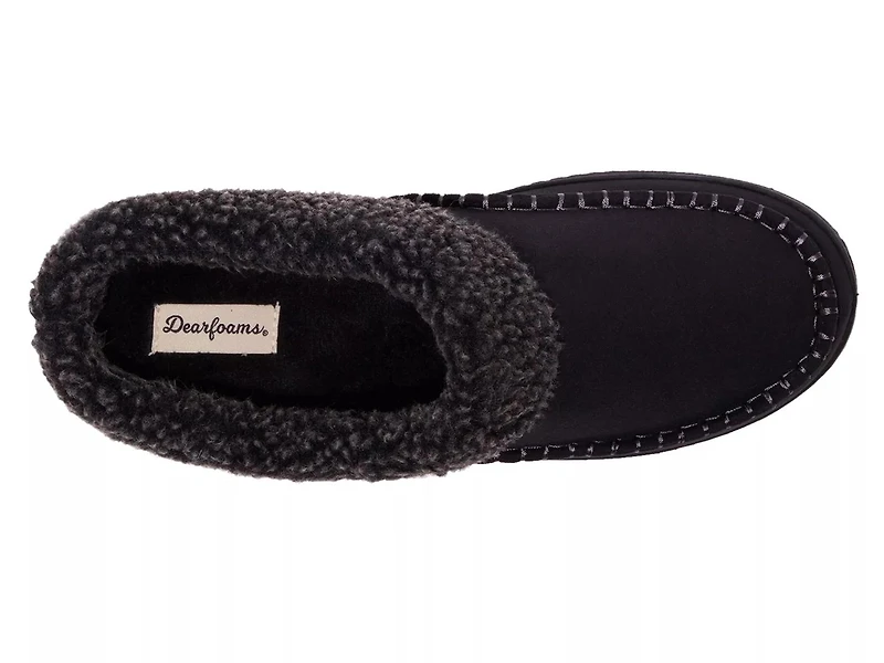 Marshall Berber Cuff Clog Slipper