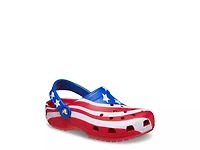 American Flag Clog - Kids'