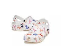 Character Print Classic Clog - Kids'