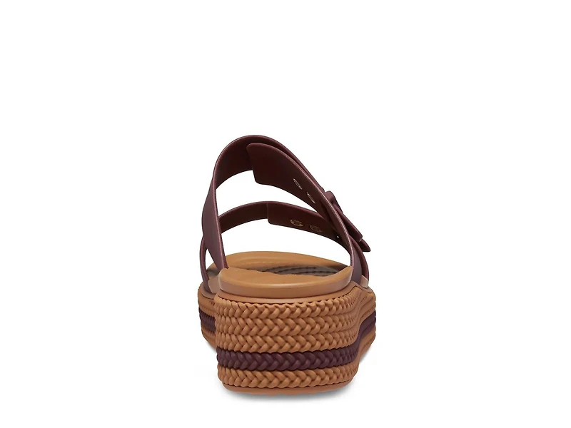 Brooklyn Woven Low Wedge Sandal