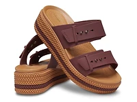 Brooklyn Woven Low Wedge Sandal