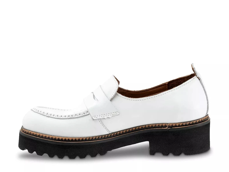 Annie Platform Penny Loafer