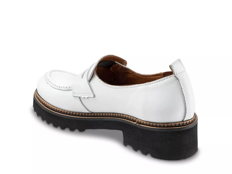 Annie Platform Penny Loafer