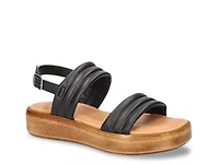 Ode Italy Puffy Wedge Sandal