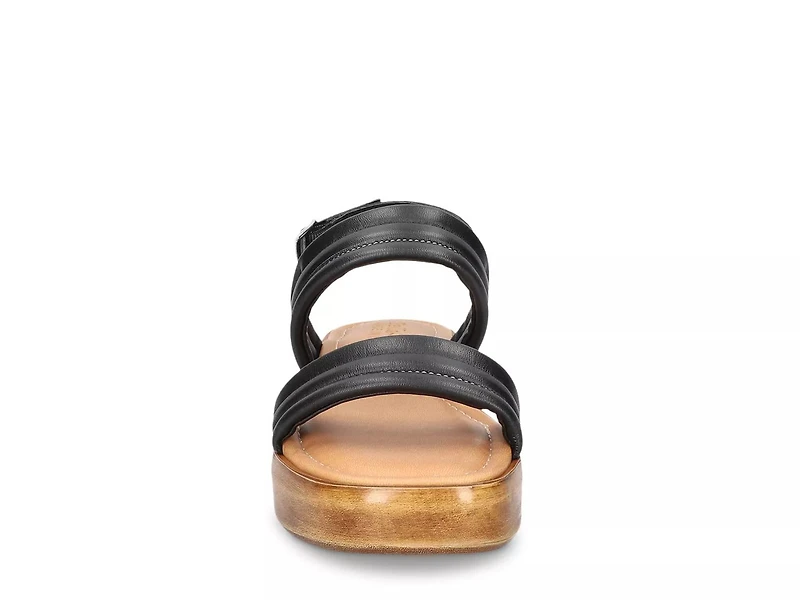 Ode Italy Puffy Wedge Sandal