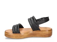 Ode Italy Puffy Wedge Sandal
