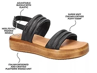 Ode Italy Puffy Wedge Sandal