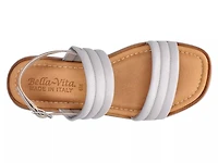 Ode Italy Puffy Wedge Sandal