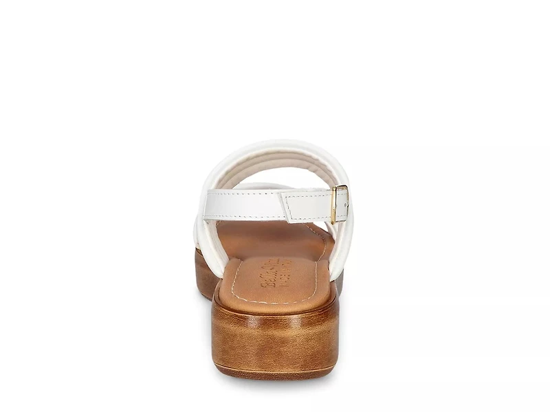 Ode Italy Puffy Wedge Sandal