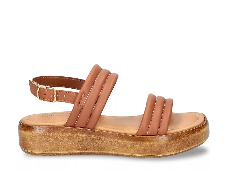Ode Italy Puffy Wedge Sandal
