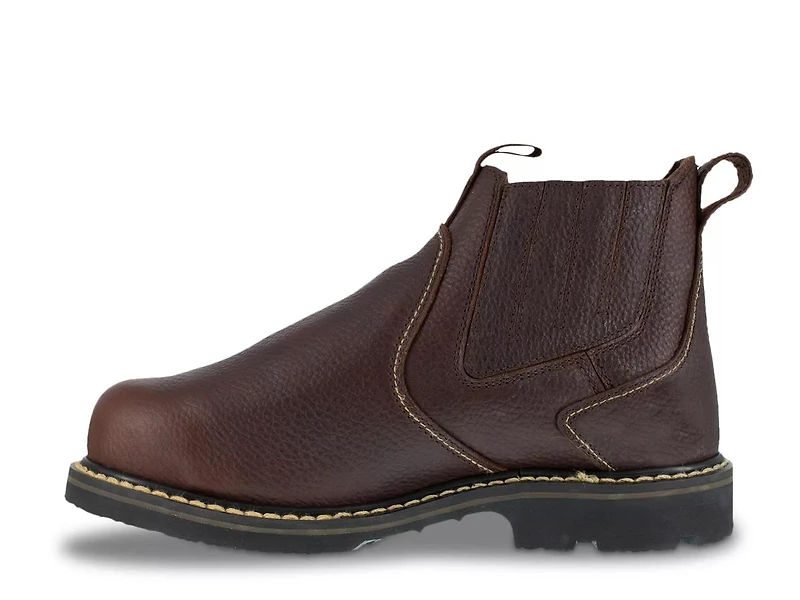 Groundbreaker Slip On Steel Toe Work Boot