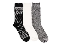Patterned Women's Boot Socks
