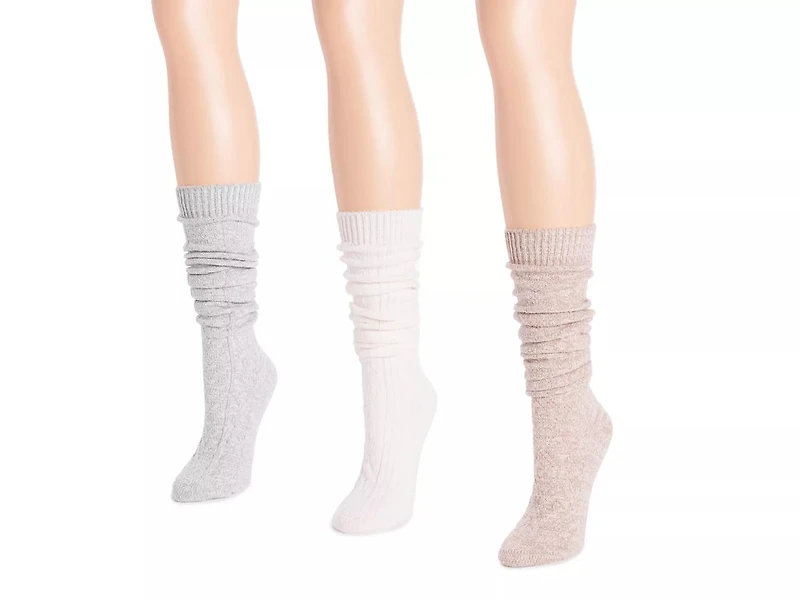 Knit Women's Knee Socks - 3 Pack