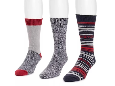 Microfiber Men's Boot Socks - 3 Pack