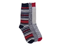 Microfiber Men's Boot Socks - 3 Pack