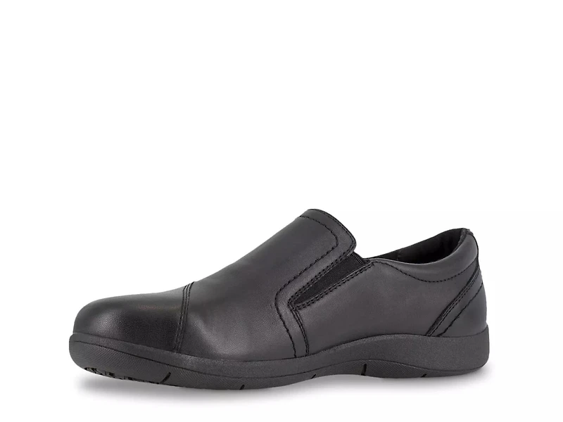 Daisey Alloy Toe Work Slip-On - Women's
