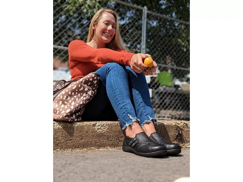 Daisey Alloy Toe Work Slip-On - Women's