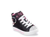 Twinkle Toes Sparks Charm Bestie High-Top Sneaker - Kids'