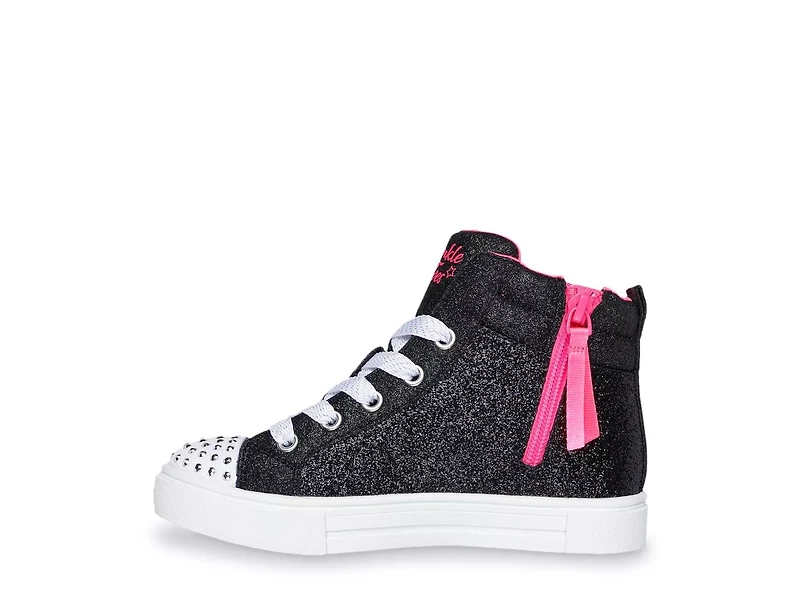 Twinkle Toes Sparks Charm Bestie High-Top Sneaker - Kids'