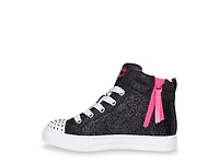 Twinkle Toes Sparks Charm Bestie High-Top Sneaker - Kids'