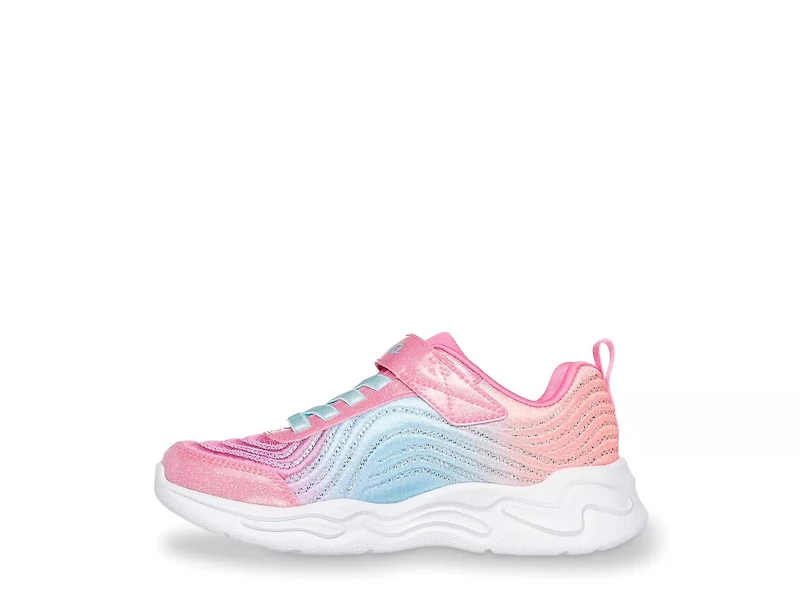 S-Lights Wavy Beams Ombre Express Light-Up Sneaker - Kids'