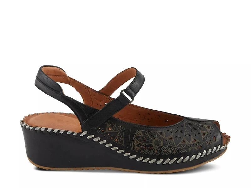Santonio Wedge Sandal