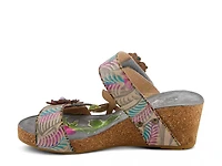 Moai Wedge Sandal