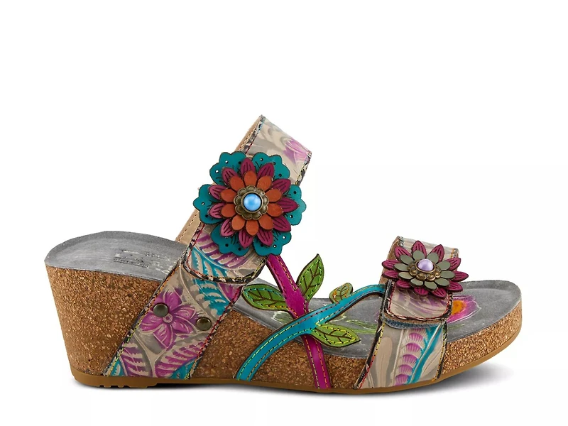 Moai Wedge Sandal