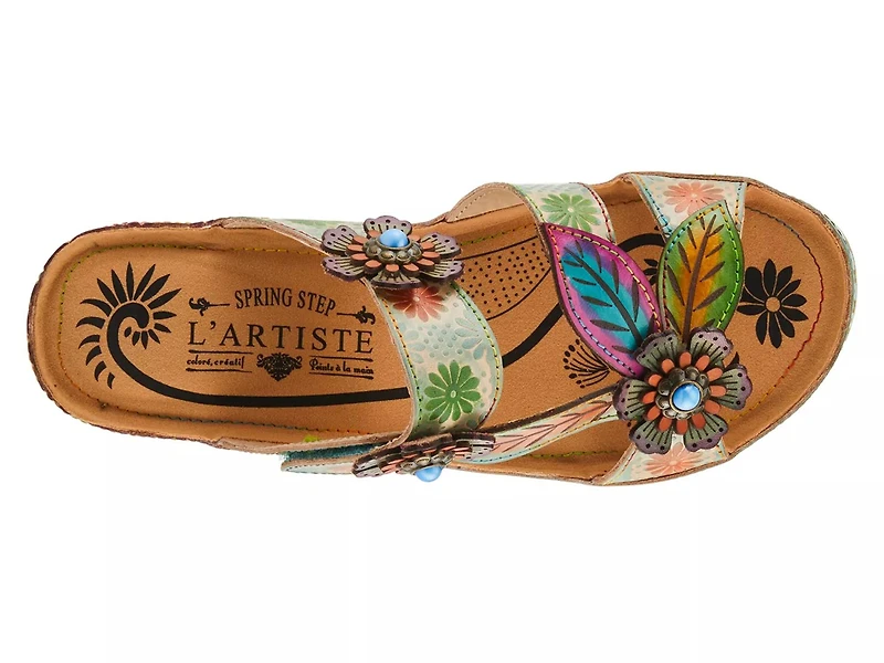 Pillow-Soft Wedge Sandal