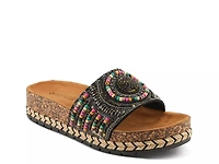 Swirla Wedge Sandal