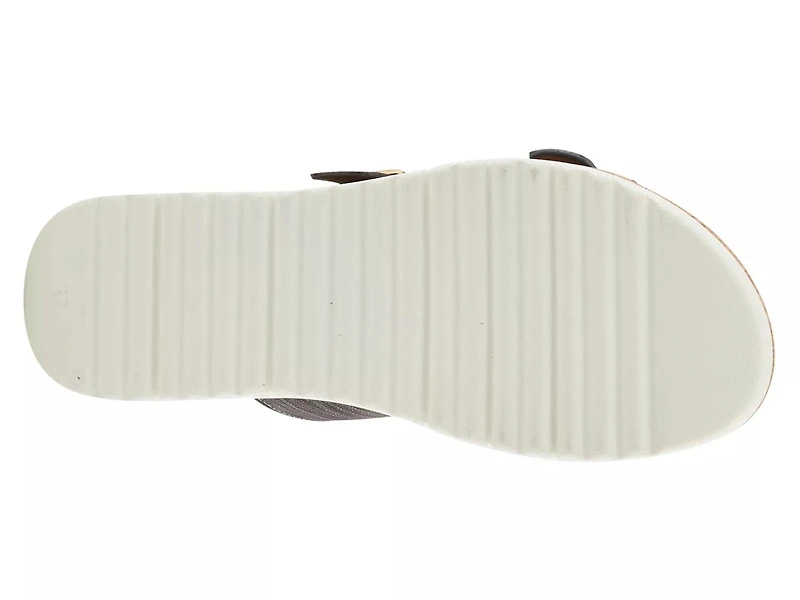 Velvette Wedge Sandal