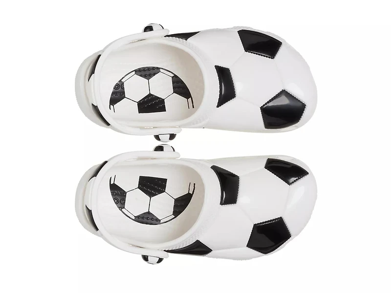 Classic Soccer Ball Clog - Kids'