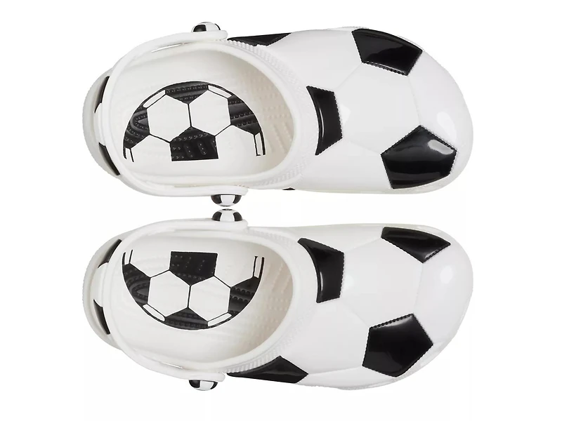 Classic Soccer Ball Clog - Kids'