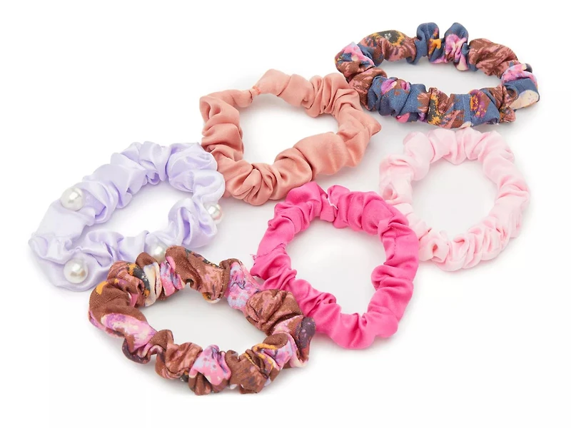 Mini Scrunchie Set - 6 Pack