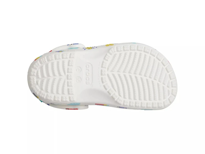 Classic Doodle Print Clog - Kids'
