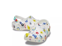 Classic Doodle Print Clog - Kids'