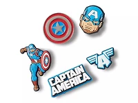 Captain America Jibbitz Set - 5 Pack
